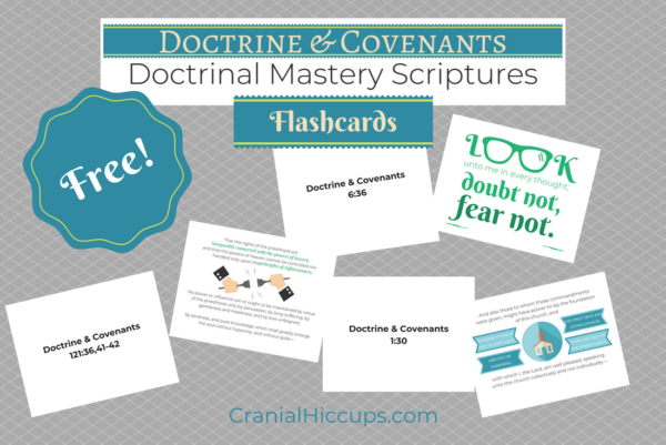Doctrine & Covenants Doctrinal Mastery Flashcards