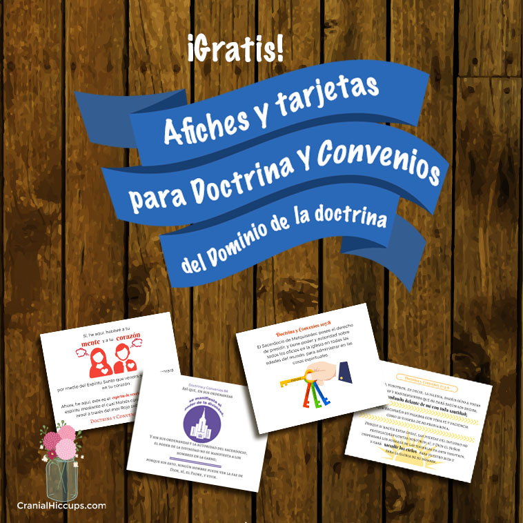 Afiches y tarjetas para Doctrina y Convenios del Dominio de la doctrina