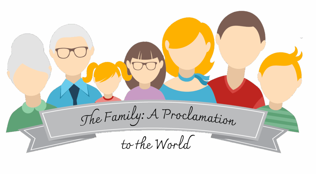 The Family: A Proclamation to the World banner for the Cranial Hiccups blog.